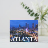 Carte Postale Georgia, Atlanta, Centennial Olympic Park (Debout devant)