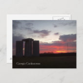 Carte postale Georgia Guidestone Sunset (Devant / Derrière)