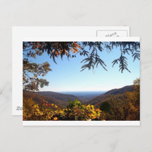 Carte postale Georgia Mountain (Devant / Derrière)