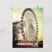 Carte Postale Georgia National Fair, Perry GA (Devant / Derrière)