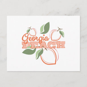 Carte Postale Georgia Peach