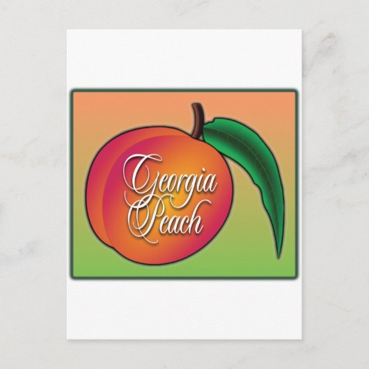 Carte Postale Georgia Peach (Devant)