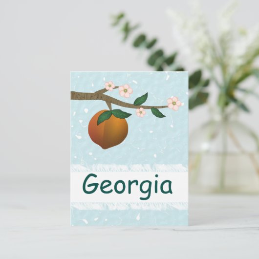 Carte Postale Georgia Peach (Debout devant)
