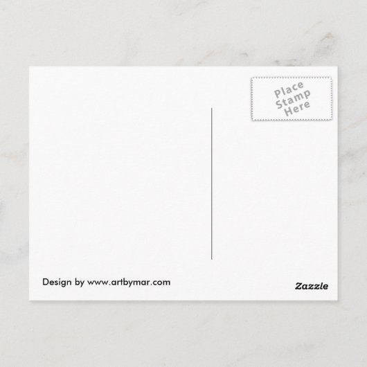 Carte postale Georgia Peach (Dos)