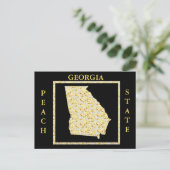CARTE POSTALE GEORGIA PEACH STATE (Debout devant)