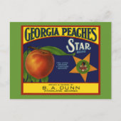 Carte Postale Georgia Peaches (Devant)