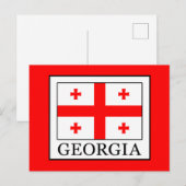 Carte Postale Géorgie (Devant / Derrière)