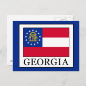 Carte Postale Géorgie (Devant / Derrière)