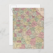 Carte Postale Géorgie (Devant / Derrière)