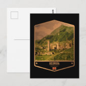 Carte Postale Géorgie (Devant / Derrière)