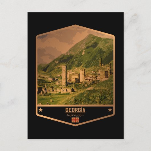 Carte Postale Géorgie (Devant)