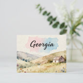 Carte Postale Géorgie (Debout devant)