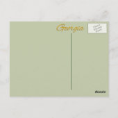 Carte postale - GEORGIE (Dos)