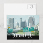 Carte Postale géorgie atlanta (Devant / Derrière)