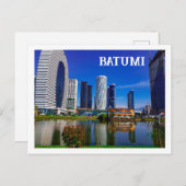 Carte Postale Géorgie Batumi Architecture Paysage (Devant / Derrière)
