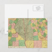 Carte Postale Géorgie et Alabama 2 (Devant / Derrière)