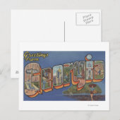 Carte Postale GéorgieGrandes lettres ScènesGéorgie 2 (Devant / Derrière)