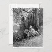 Carte Postale Geraint et Enid Ride Away (Devant / Derrière)