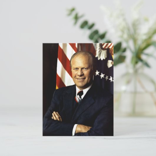 Carte Postale Gerald Ford (Debout devant)