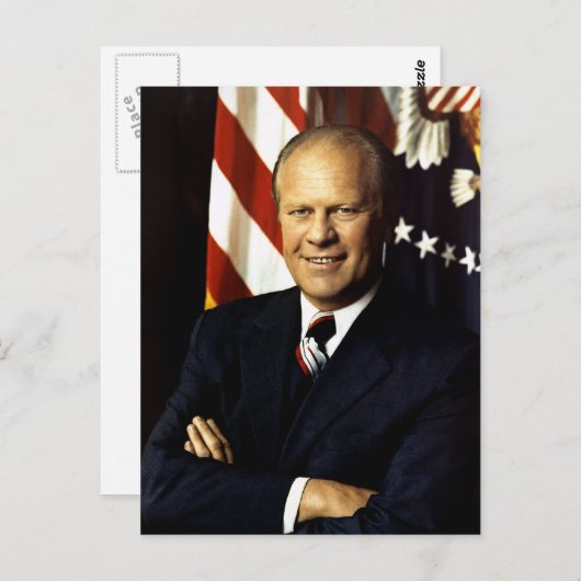 Carte Postale Gerald Ford (Devant / Derrière)