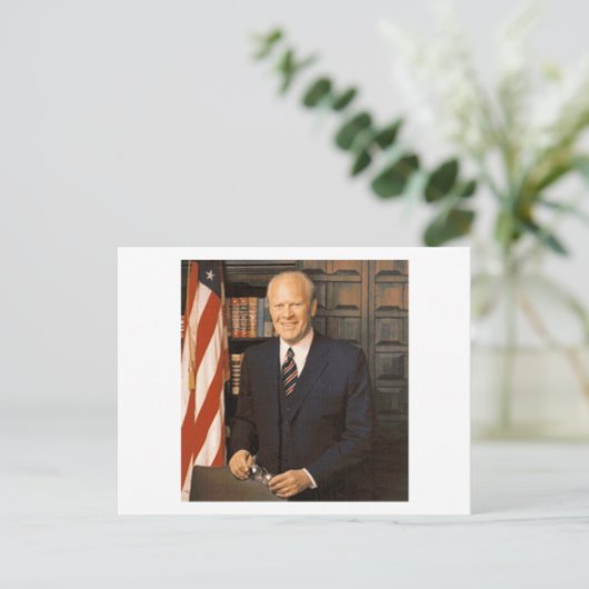 Carte Postale Gerald Ford (Debout devant)