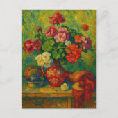 Carte postale Geranium (Devant)