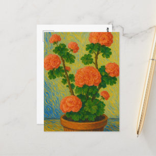Carte postale Geranium