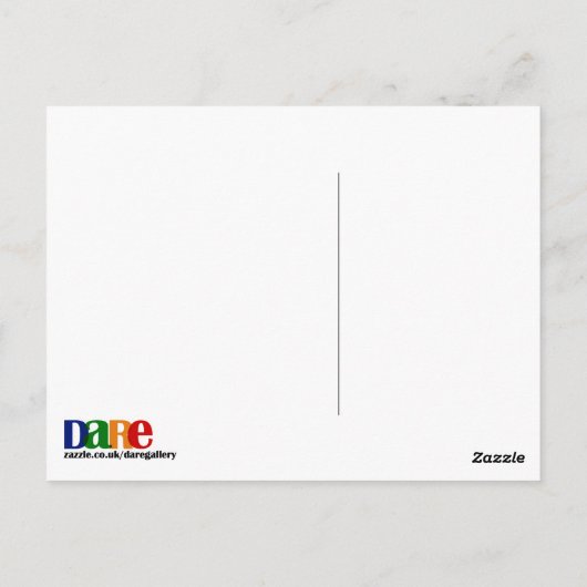 Carte postale Geraniums (Dos)