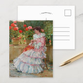 Carte Postale Géraniums | Childe Hassam