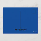 Carte Postale Gerbe de Matisse, Cat Art Parody, (Dos)