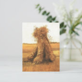 Carte Postale Gerbes de blé dans un champ, van Gogh (Debout devant)