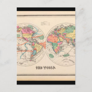 Carte Postale Geriatric World Map 20_Maps of Antiquity