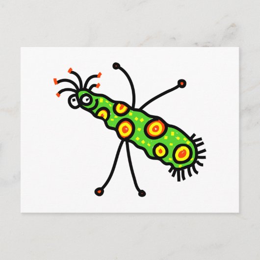 Carte Postale Germe de dessin (Devant)