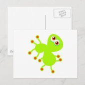 Carte Postale Germe vert (Devant / Derrière)