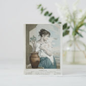 Carte Postale Germinal, septième mois du calendrier républicain (Debout devant)