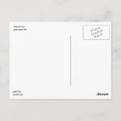 Carte Postale Geronimo (Dos)