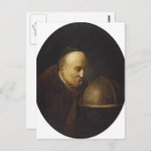 Carte Postale Gerrit Dou- Héraklith (Devant / Derrière)
