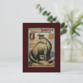 Carte Postale Gertie Le Dinosaur (Debout devant)