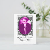 Carte Postale Gertrude Stein (Debout devant)