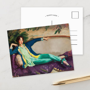 Carte Postale Gertrude Vanderbilt Whitney Robert Henri