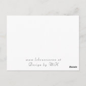 Carte Postale Geschenkkarte par MK (Dos)