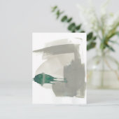 Carte Postale Gestes de terre - Gris et Vert (Debout devant)