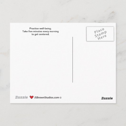 Carte postale Get Center_A_ (Dos)