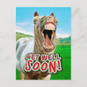 CARTE POSTALE GET WELL (Devant)