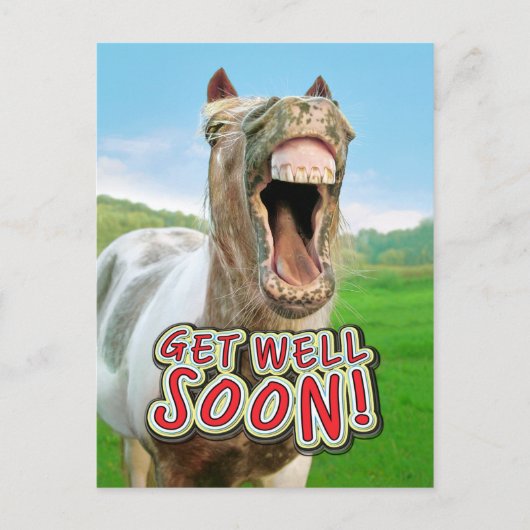 CARTE POSTALE GET WELL (Devant)