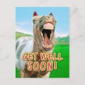 CARTE POSTALE GET WELL SOON ! (Devant)