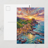 Carte Postale Getaria Espagne (Devant / Derrière)