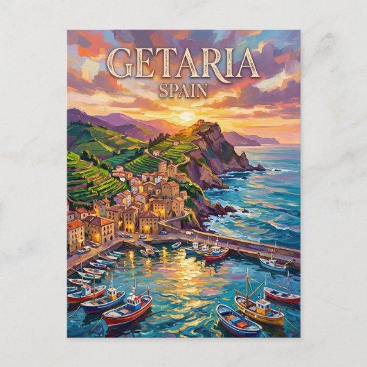 Carte Postale Getaria Espagne (Devant)
