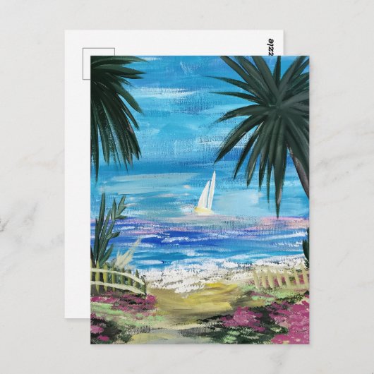 Carte Postale Getaway des Caraïbes (Devant / Derrière)