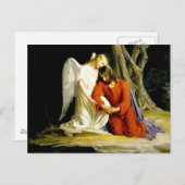 Carte Postale Gethsemane Carl Bloch (Devant / Derrière)